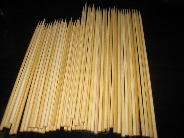 100 X 30cm Wooden Bamboo BBQ Skewers